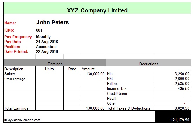 employer not paying statutory deductions in jamaica